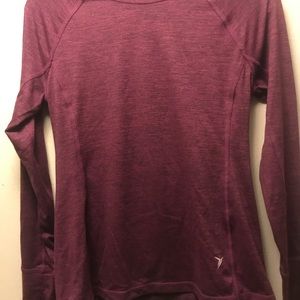 Dark purple work out gear